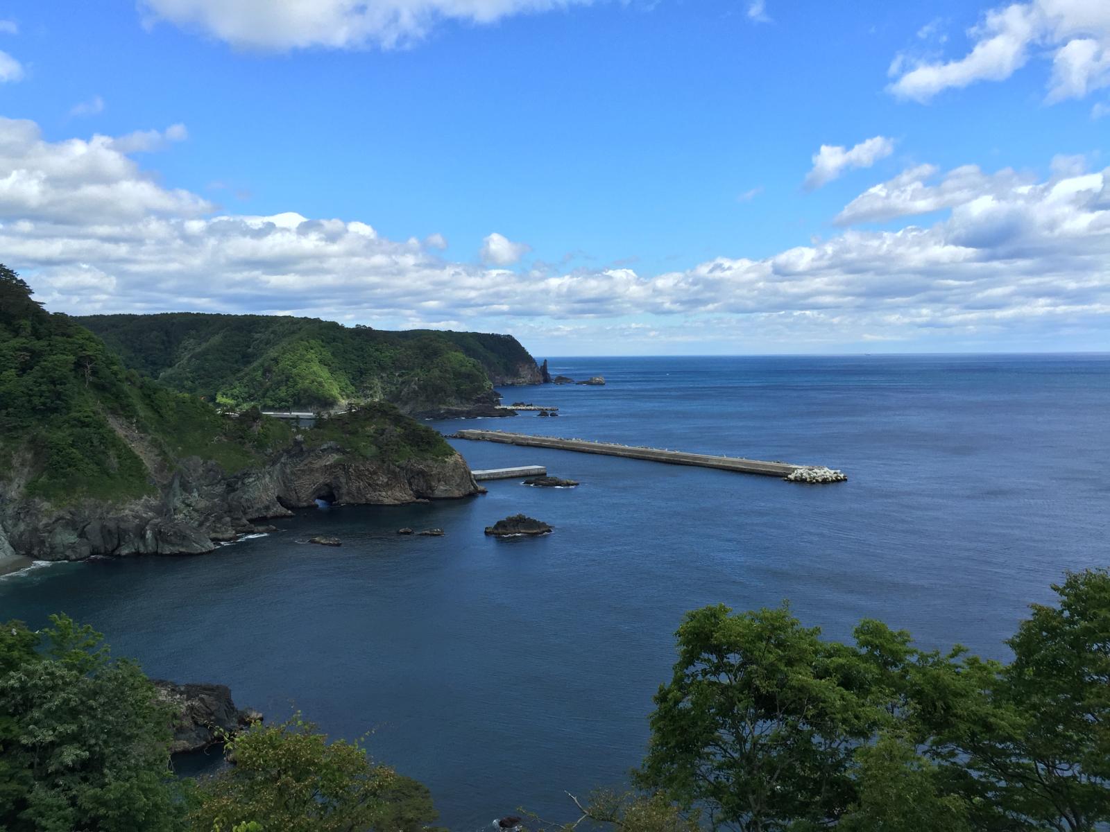 熊の鼻展望台（岩手県岩泉町）